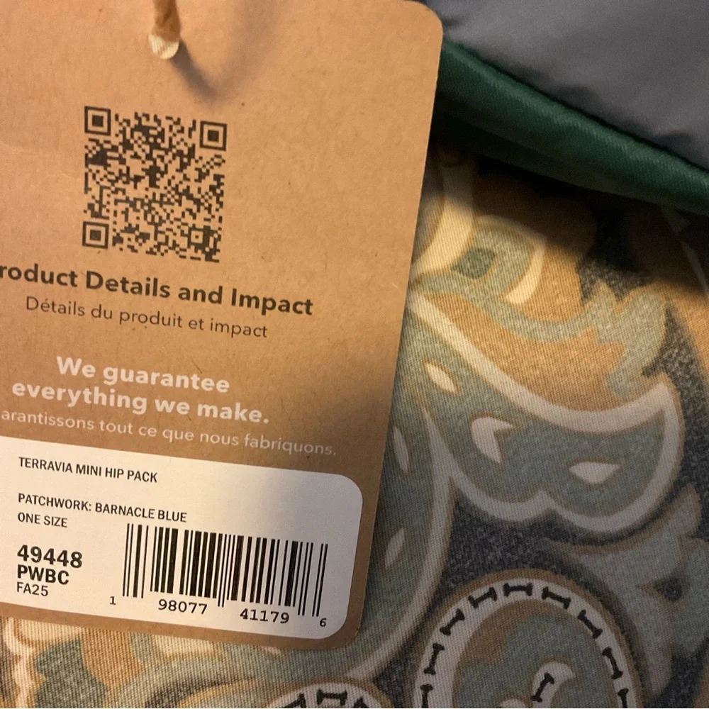 NWT Patagonia Terravia Mini Hip Pack 1L - Picture 11 of 13
